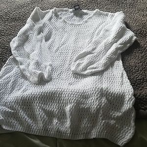 3/4 NY & CO white sweater